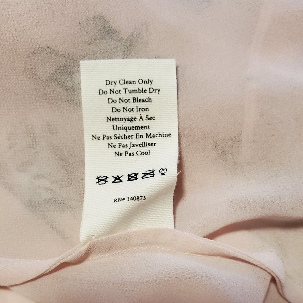 LoveShackFancy Audra Silk Midi Dress in Pink Canopy - Picture 12 of 14